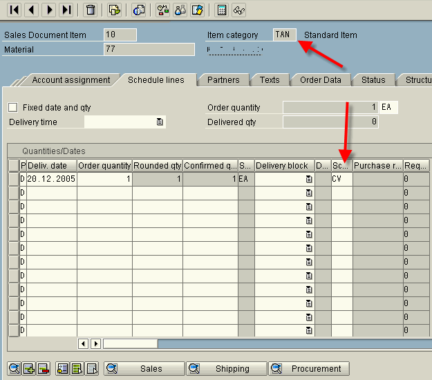 sap123-doc-type-item-category-and-schedule-line-category-in-a-sales